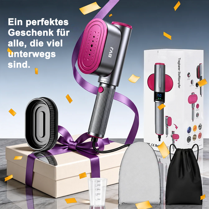 🔥 𝑳𝑬𝑻𝒁𝑻𝑬𝑹 𝑻𝑨𝑮 – 𝟖𝟎 % 𝑹𝑨𝑩𝑨𝑻𝑻 🔥 2-in-1 Dampfglätter & Dampfbügeleisen 1200W – Schnell Aufheizend, Kompakt & Ideal für Reisen