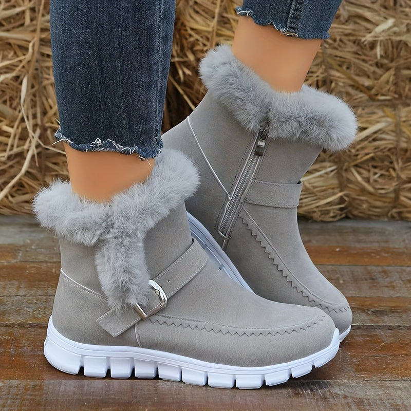 🔥 LETZTER TAG – 50 % RABATT | Warme orthopädische Damen-Schneestiefel mit Wollfutter