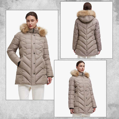 [Neue Kollektion] 360° Schnee-Daunenmantel – Winddicht, Ultra-Warm & Stilvoll