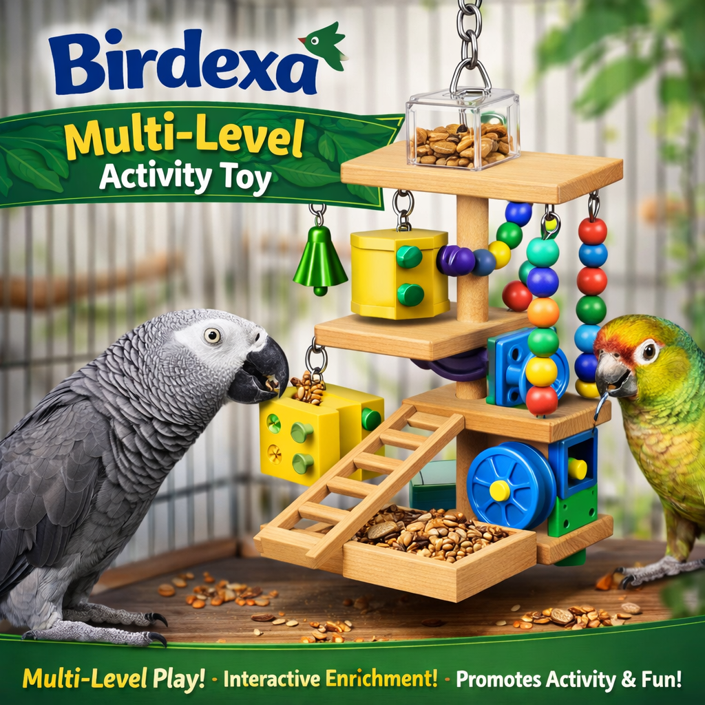 Birdexa Multi-Level Activity Toy