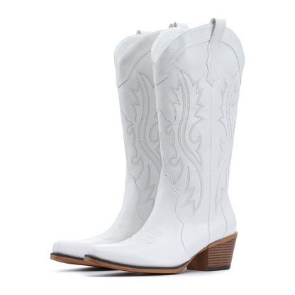 🔥 LETZTER TAG -80% 🔥 Wasserdichte Western Winterstiefel für Damen | Warm gefüttert & mit Fußgewölbeunterstützung