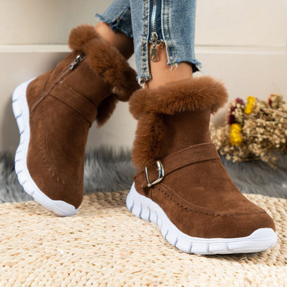 🔥 LETZTER TAG – 50 % RABATT | Warme orthopädische Damen-Schneestiefel mit Wollfutter