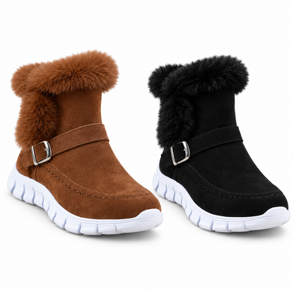 🔥 LETZTER TAG – 50 % RABATT | Warme orthopädische Damen-Schneestiefel mit Wollfutter