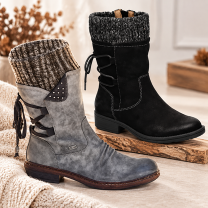🔥 LETZTER TAG -80 % 🔥 Orthopädische Damen-Winterstiefel mit warmem Wollfutter & Fußgewölbestütze ✅