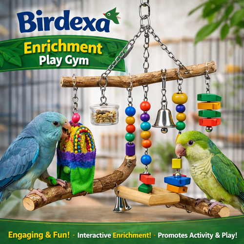 Birdexa Enrichment Play Gym