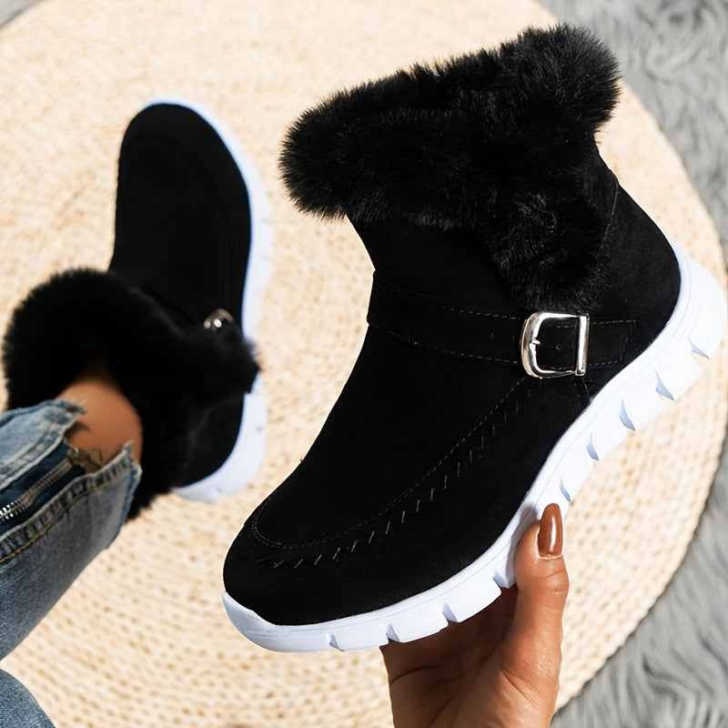 🔥 LETZTER TAG – 50 % RABATT | Warme orthopädische Damen-Schneestiefel mit Wollfutter