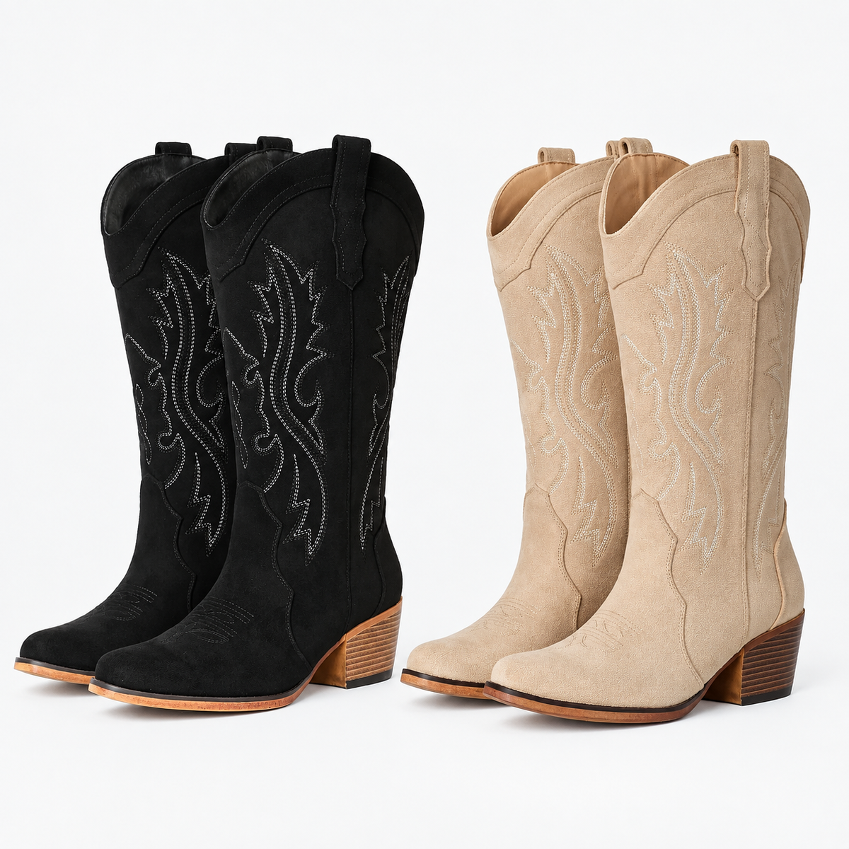 🔥 LETZTER TAG -80% 🔥 Wasserdichte Western Winterstiefel für Damen | Warm gefüttert & mit Fußgewölbeunterstützung