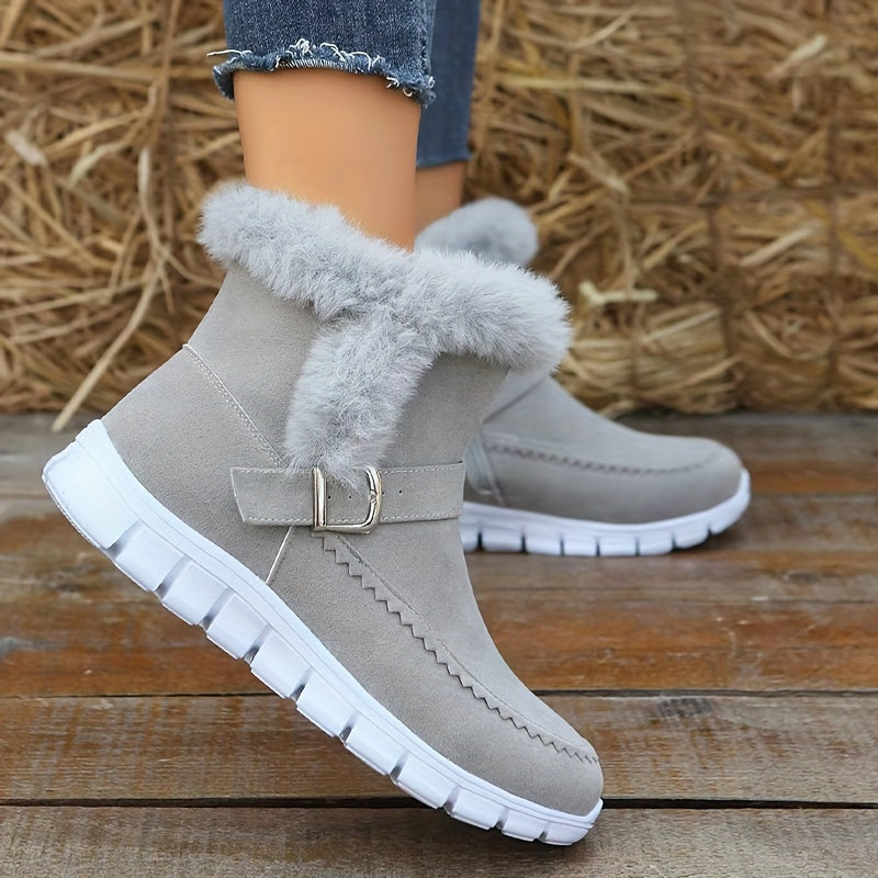 🔥 LETZTER TAG – 50 % RABATT | Warme orthopädische Damen-Schneestiefel mit Wollfutter