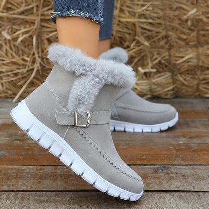 🔥 LETZTER TAG – 50 % RABATT | Warme orthopädische Damen-Schneestiefel mit Wollfutter