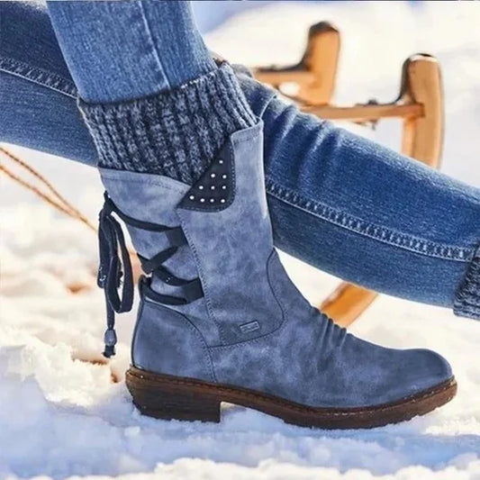 🔥 LETZTER TAG -80 % 🔥 Orthopädische Damen-Winterstiefel mit warmem Wollfutter & Fußgewölbestütze ✅