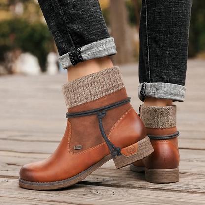 🔥 LETZTER TAG: 80 % RABATT 🔥 Warme rutschfeste Stiefel mit Fußgewölbestütze