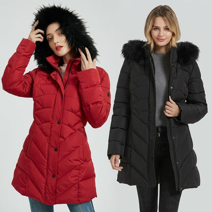 [Neue Kollektion] 360° Schnee-Daunenmantel – Winddicht, Ultra-Warm & Stilvoll