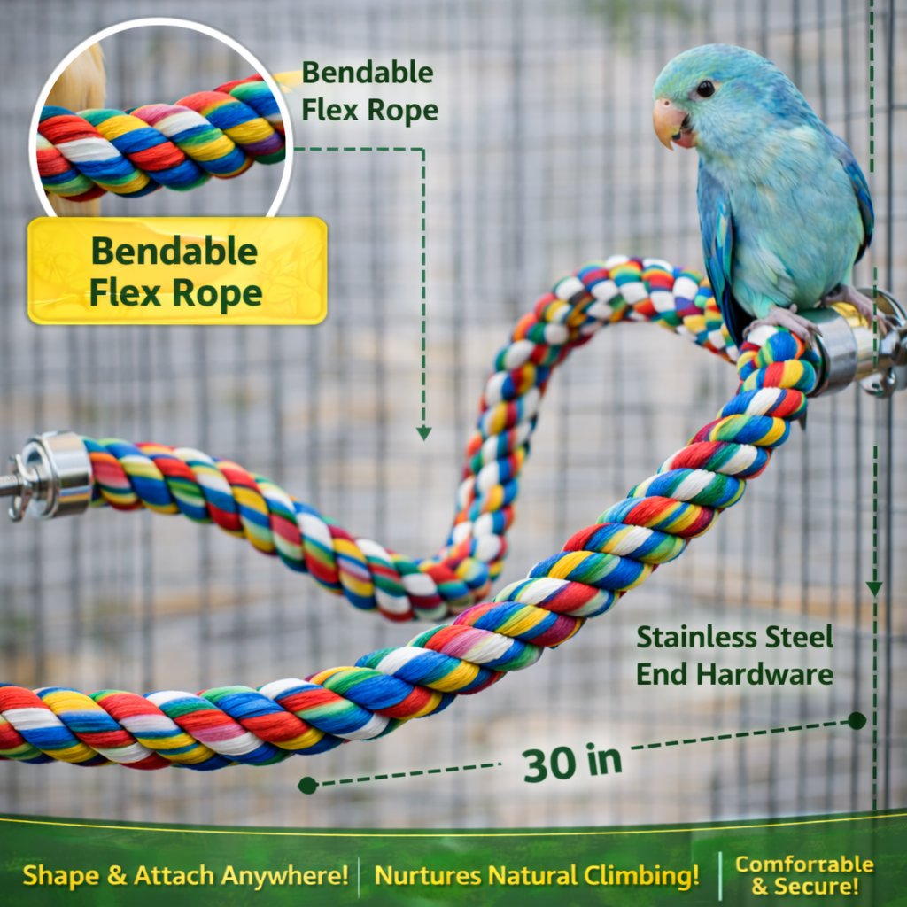 Birdexa Flex Rope Climbing Perch