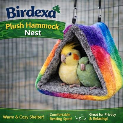 Birdexa Plush Hammock Nest