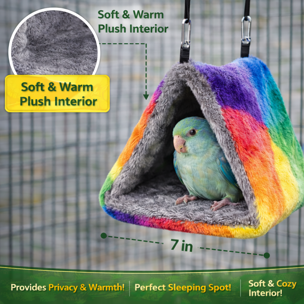 Birdexa Plush Hammock Nest