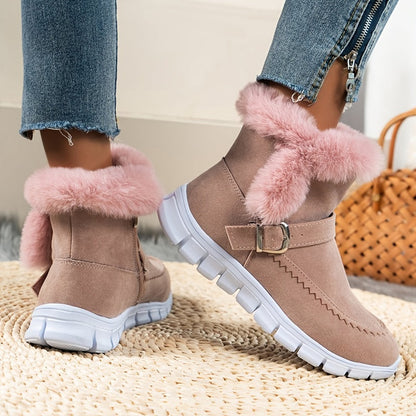 🔥 LETZTER TAG – 50 % RABATT | Warme orthopädische Damen-Schneestiefel mit Wollfutter