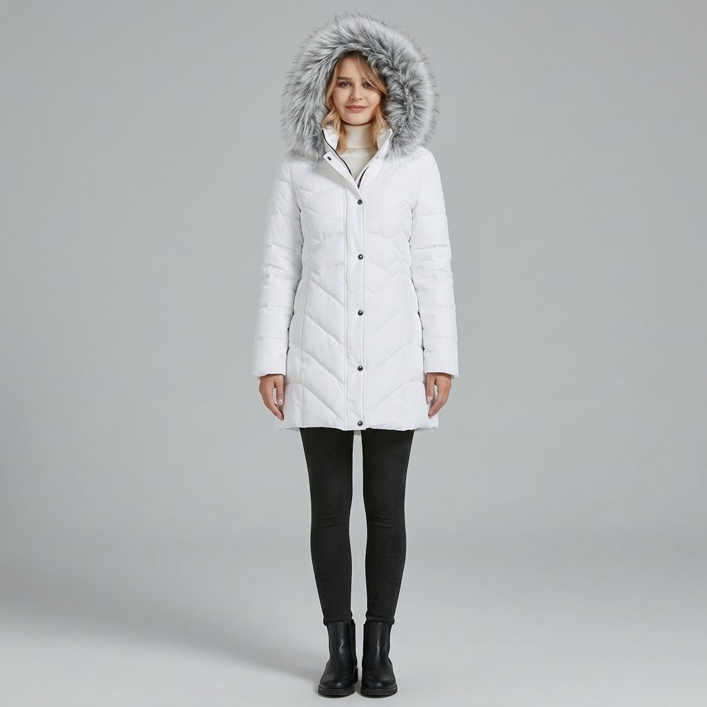 [Neue Kollektion] 360° Schnee-Daunenmantel – Winddicht, Ultra-Warm & Stilvoll