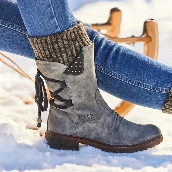 🔥 LETZTER TAG -80 % 🔥 Orthopädische Damen-Winterstiefel mit warmem Wollfutter & Fußgewölbestütze ✅