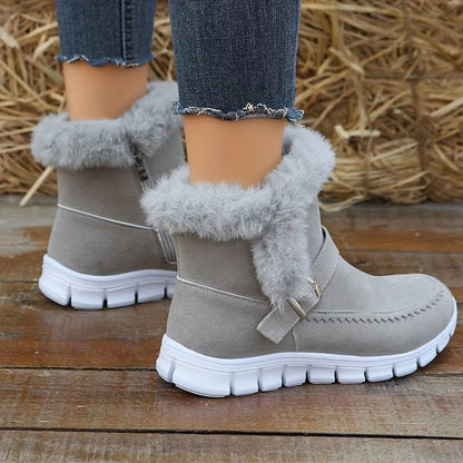 🔥 LETZTER TAG – 50 % RABATT | Warme orthopädische Damen-Schneestiefel mit Wollfutter