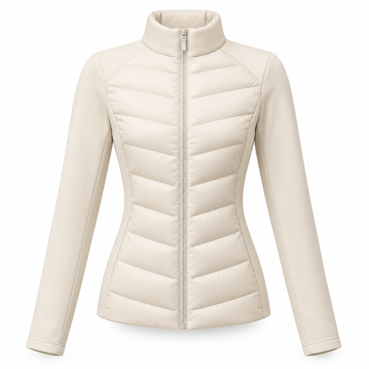 🔥 LETZTER TAG – 80% RABATT 🔥 🪶 Ultraleichte Damen-Daunenjacke mit 90 % Gänsedaunen | Wärmend & atmungsaktiv · Figurbetonter Schnitt · Stehkragen