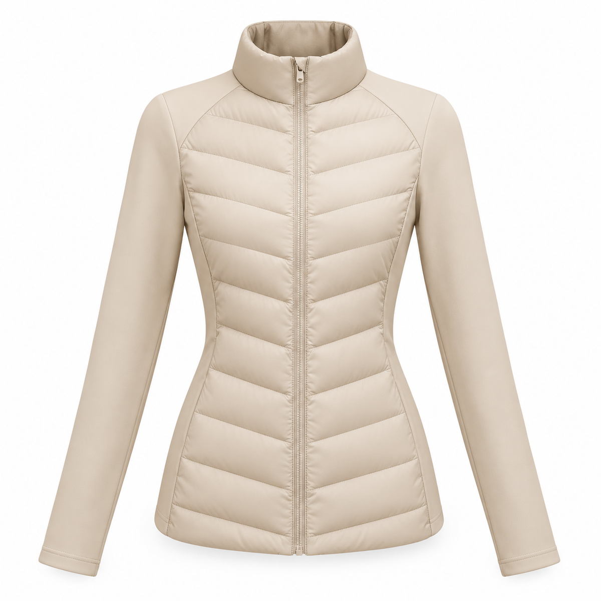 🔥 LETZTER TAG – 80% RABATT 🔥 🪶 Ultraleichte Damen-Daunenjacke mit 90 % Gänsedaunen | Wärmend & atmungsaktiv · Figurbetonter Schnitt · Stehkragen