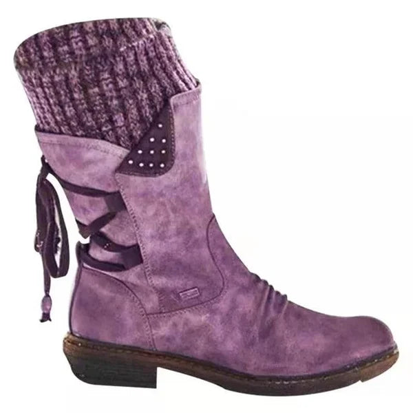 🔥 LETZTER TAG -80 % 🔥 Orthopädische Damen-Winterstiefel mit warmem Wollfutter & Fußgewölbestütze ✅